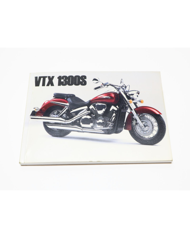 Honda VTX 1300, instruktionsbok